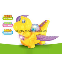 Battery Operated Flying Dragon Toys with Flashing Light and Music